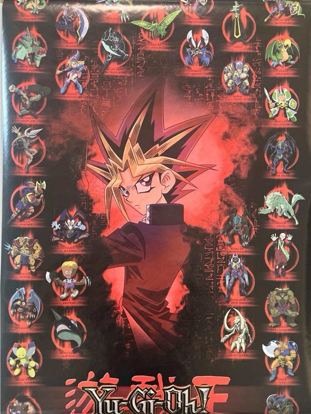1996 Yu-Gi-Oh Poster Aprox Size 24x36 Inches